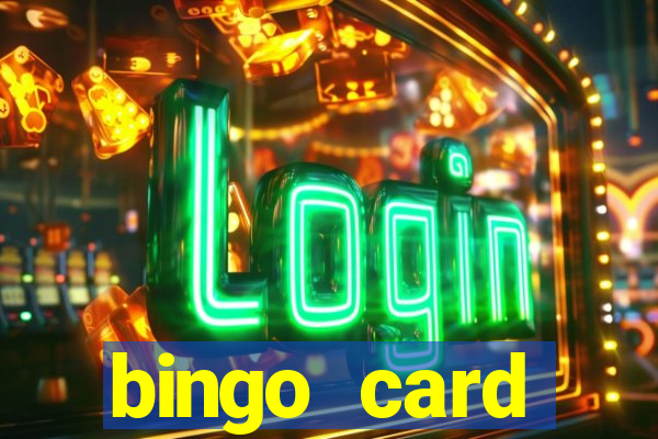 bingo card generator with pictures